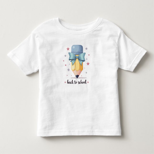 T-Shirt back to school boy Shirt, Kindergarte (Framsida)