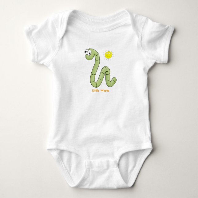 T-Shirt Barn Baby "Liten Mask" (Framsida)