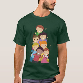 T-shirt-barn njöt av party t shirt
