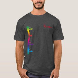 T-shirt barre Rainbow