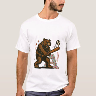 T-Shirt Basebollspelare