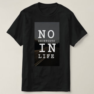 T-shirt baserad på motivationscitat, för män.