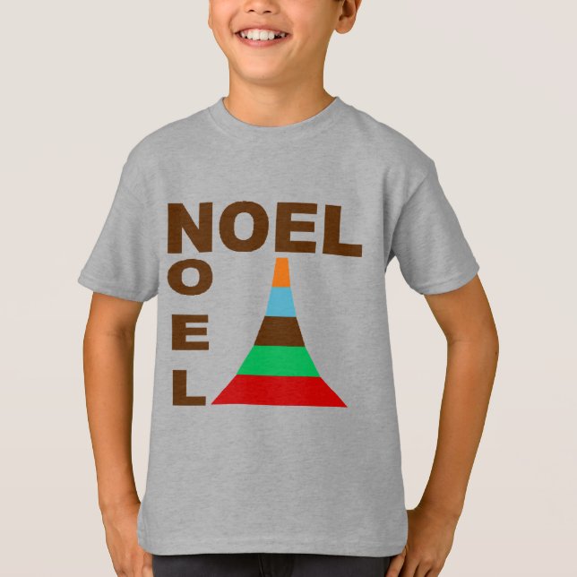 T-shirt basique acier  Design NOEL  GATEAUX (Framsida)