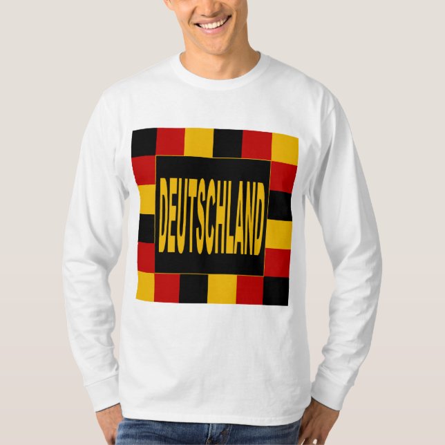 T-shirt basique blanc  DEUTSCHLAND (Framsida)