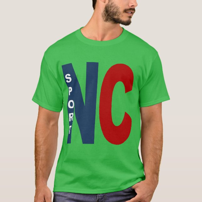 T-shirt basique foncé vert trèfle CAROLINA SPORT (Framsida)