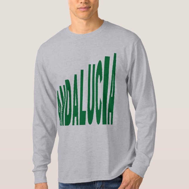 T-shirt basique gris ANDALUCIA (Framsida)