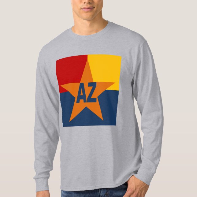 T-shirt basique gris  ARIZONA (Framsida)