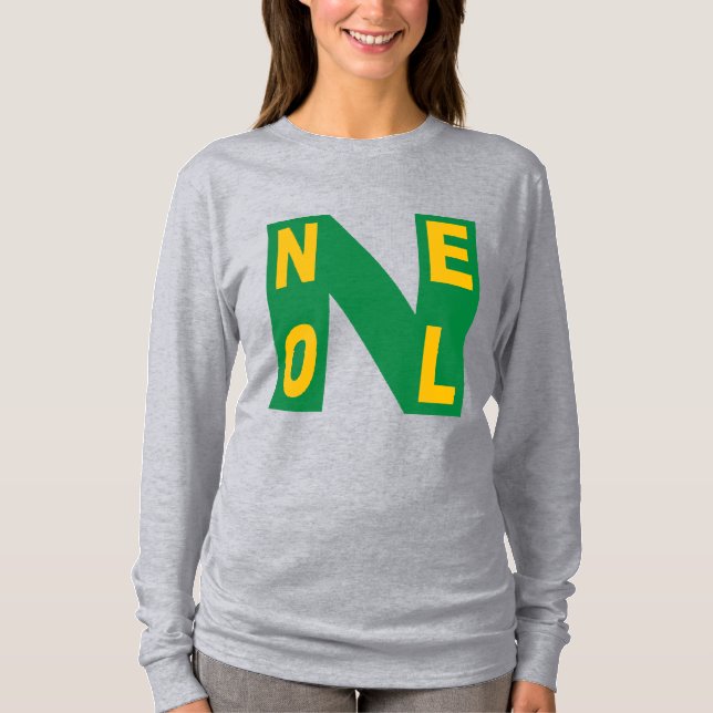 T-shirt basique gris  Design NOEL (Framsida)
