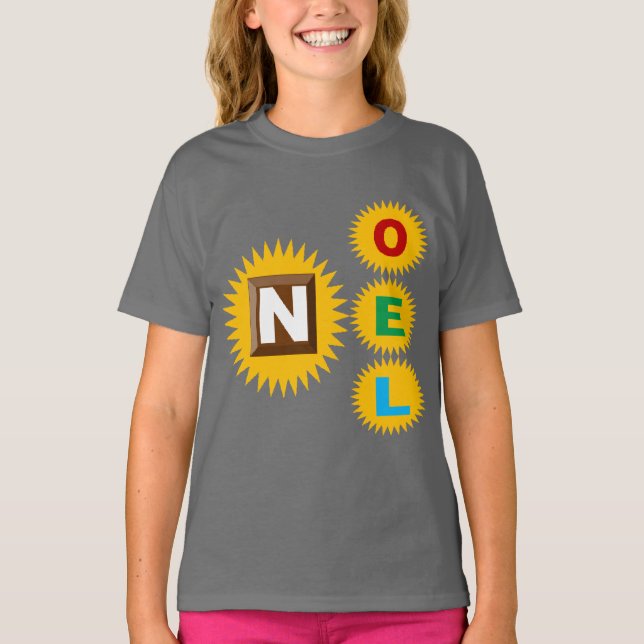 T-shirt basique gris fumée NOEL SOLEIL CHOCOLAT (Framsida)
