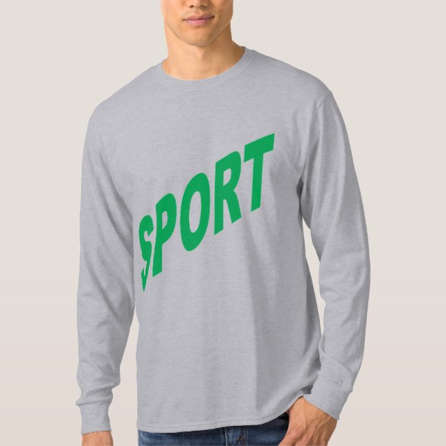 T-shirt basique gris homme  SPORT  (Framsida)