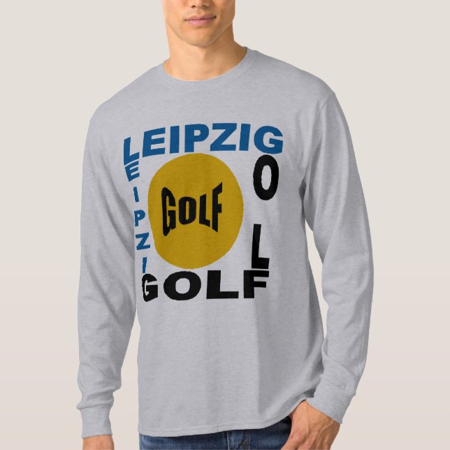 T-shirt basique gris LEIPZIG  GOLF (Framsida)