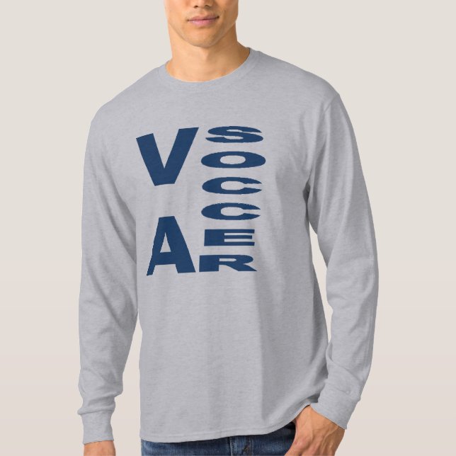 T-shirt basique gris  VIRGINIA   SOCCER (Framsida)