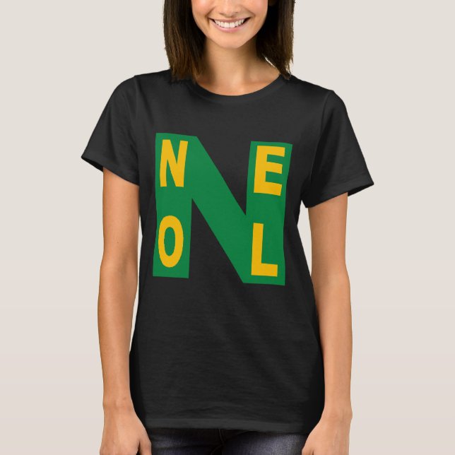 T-shirt basique noir  Design NOEL (Framsida)