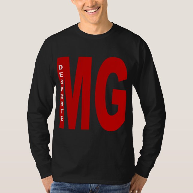 T-shirt basique noir  MINAS GERAIS DESPORTE (Framsida)
