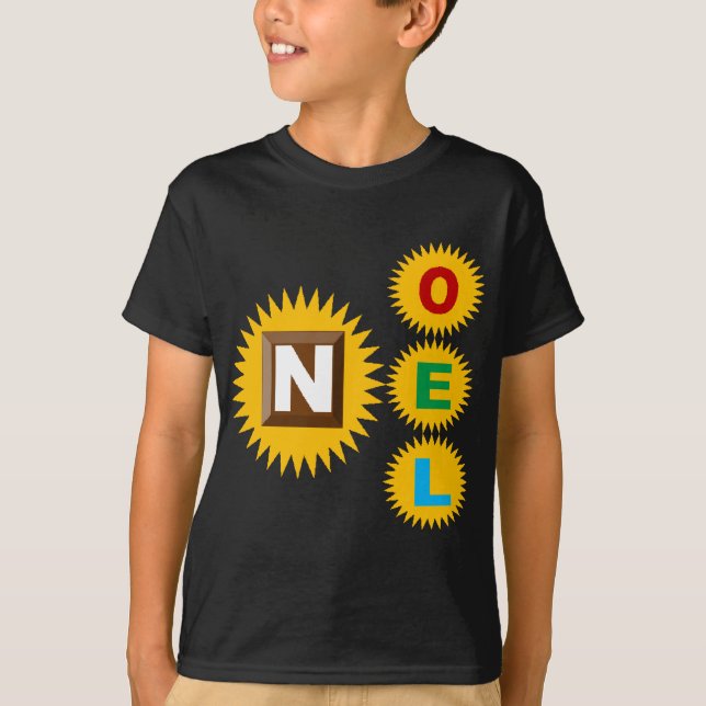 T-shirt basique noir NOEL  SOLEIL CHOCOLAT (Framsida)