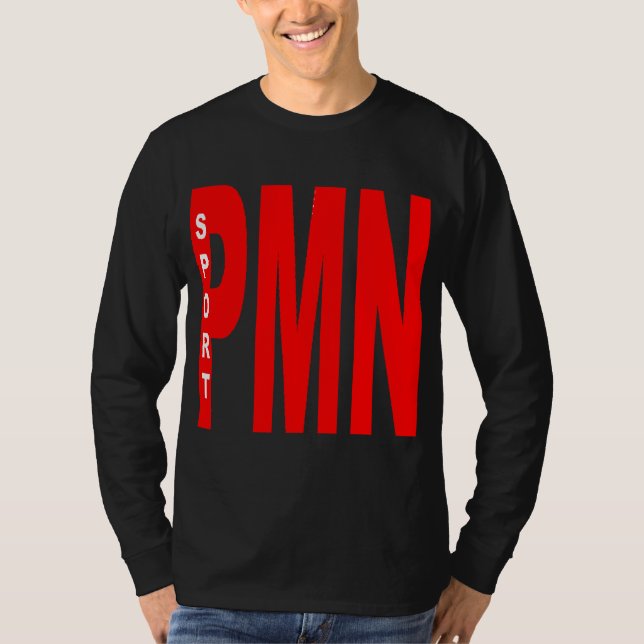 T-shirt basique noir  PIEMONTE SPORT  ITALIE (Framsida)