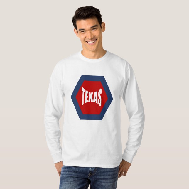 T-SHIRT  BASIQUE  TEXAS  SPORT (Hel framsida)