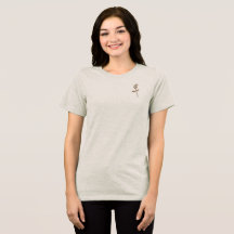 T SHIRT BELLA WOMEN FLOWER STIL DESIGN