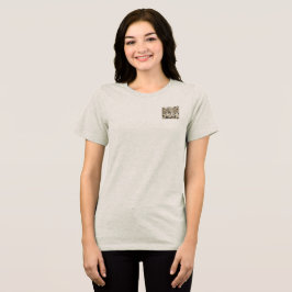 T-Shirt BELLA WOMENS FLOWER STIL DESIGN