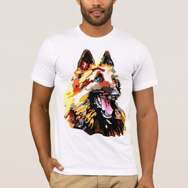 t-shirt berger belge tervuren (Framsida)
