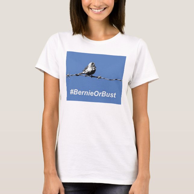 T-Shirt Bernie eller Bust (Framsida)
