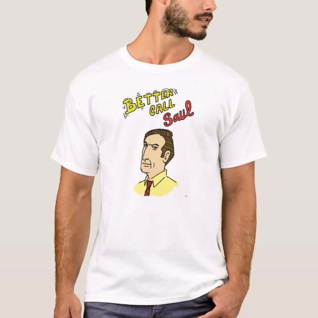 T-shirt "Better call saul" (Framsida)