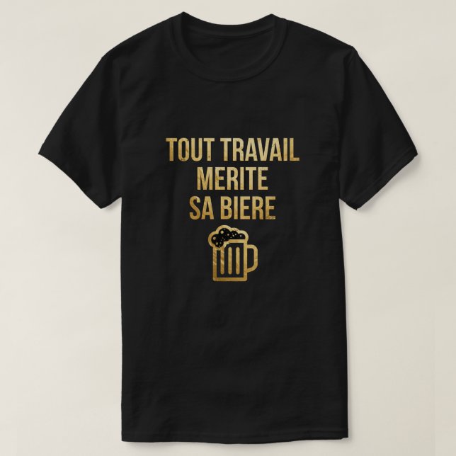 T-shirt Bière (Design framsida)