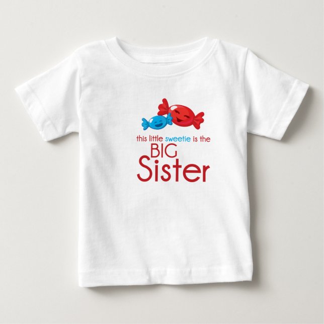 T-shirt Big Sister (Framsida)