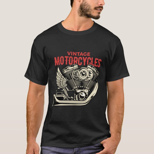 T-shirt Biker Brotherhood (Framsida)
