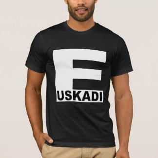 T-shirt BIO noir EUSKADI