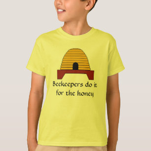 T-shirt - biodlare gör det för honungen