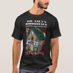 T-Shirt Birdhouse-reklam Illustration