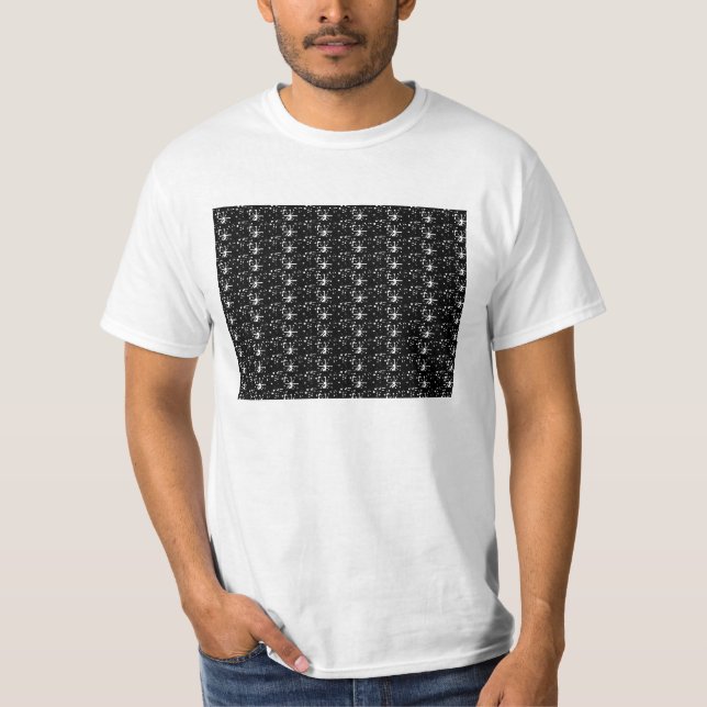 T-Shirt Black Glitter (Framsida)