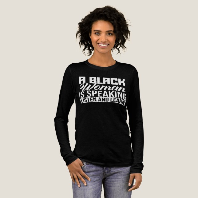 T-Shirt-Black History Month 100 Years T Shirt (Hel framsida)