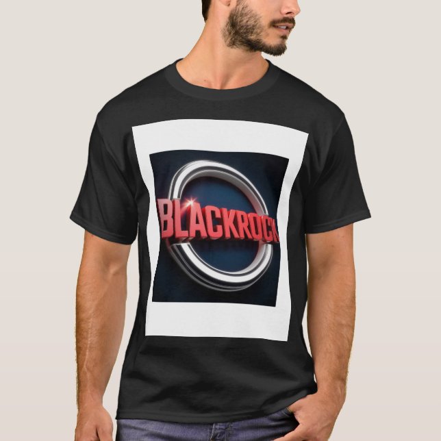 T-shirt BLACKROCK - Leadership en Gestion d'Actifs (Framsida)