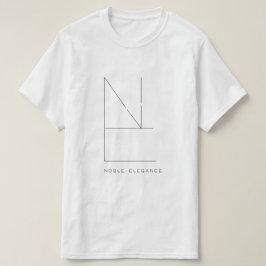 T-shirt Blanc Pour Hommes  (Noble Elégance)