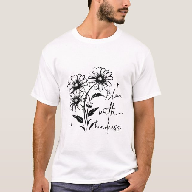 T-Shirt Blumen (Framsida)