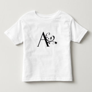 T-shirt bokstav A