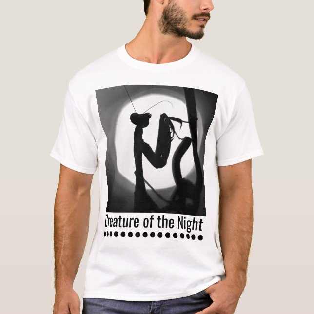 T-Shirt - Bönsyrska Nattens varelse (Framsida)