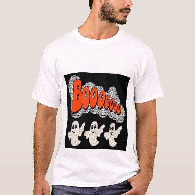 T-Shirt Boo Spöken (Framsida)