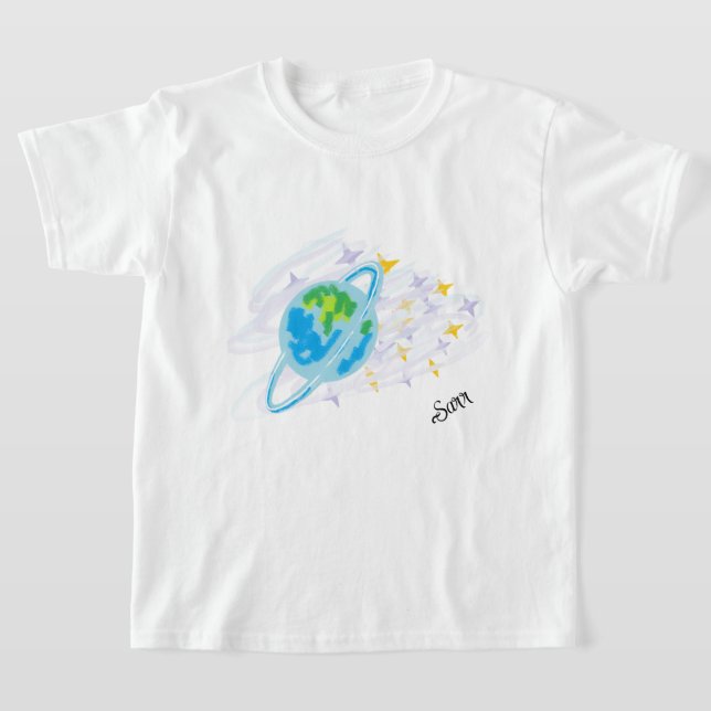 T-Shirt: Bortom Solsystemet T Shirt (Laydown)