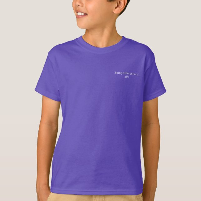 T-Shirt boys art stil design (Framsida)