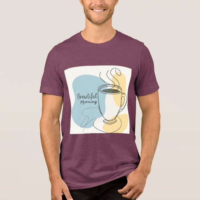 T-Shirt Brewtiful Morning (Framsida)