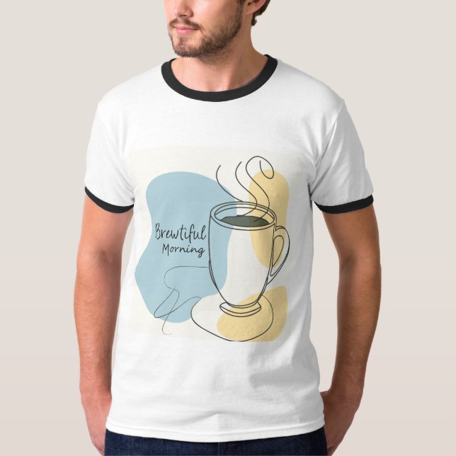 T-Shirt Brewtiful Morning (Framsida)