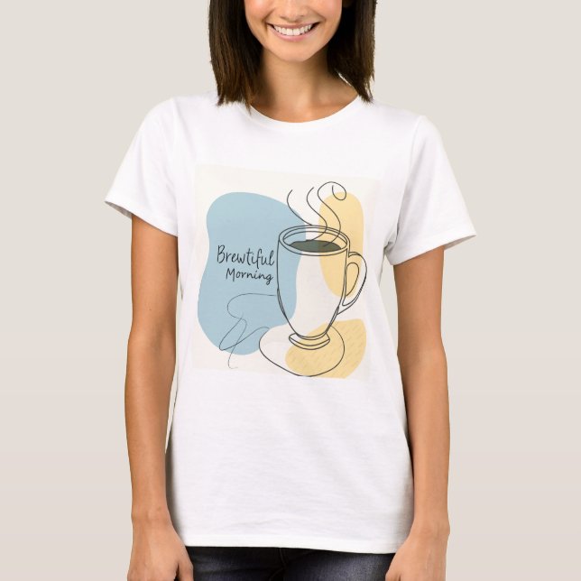 T-Shirt Brewtiful Morning (Framsida)