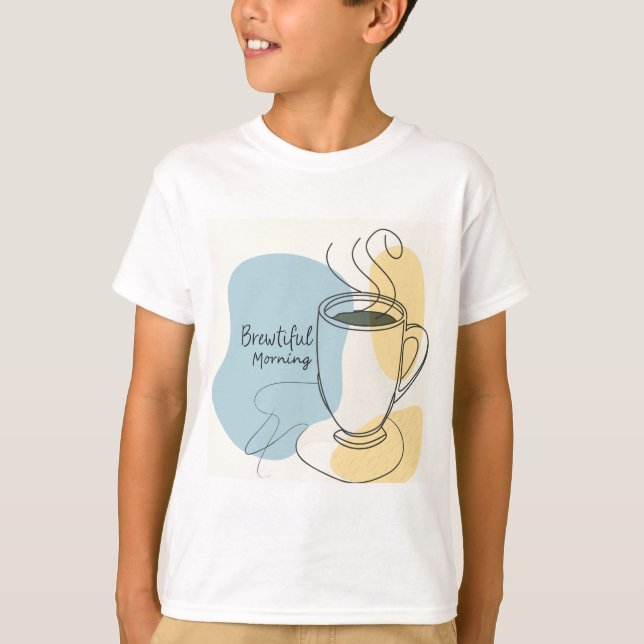 T-Shirt Brewtiful Morning (Framsida)