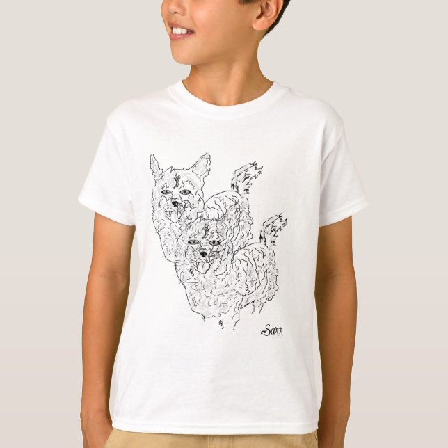 T-Shirt : Buddies (Framsida)