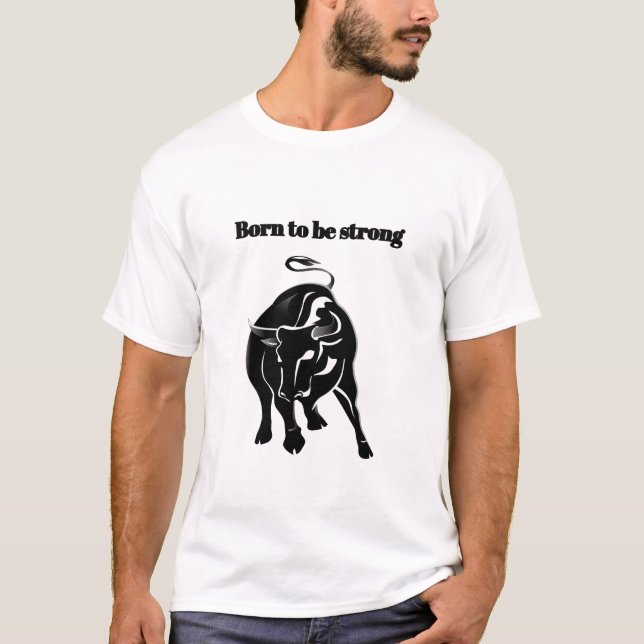 T-Shirt Bull Power (Framsida)