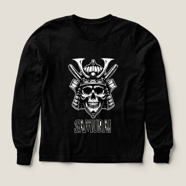 T-Shirt Bushido Spirit – Samurai Graphic  (Design framsida)