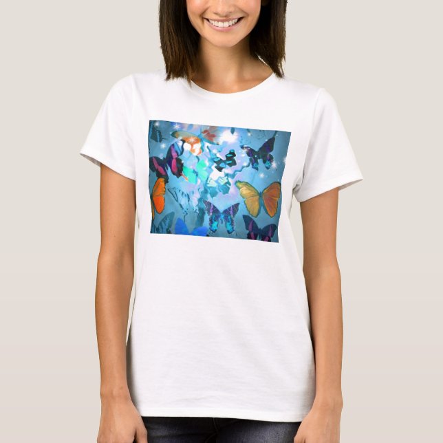 T-Shirt, Butterfly Heaven T-shirt (Framsida)